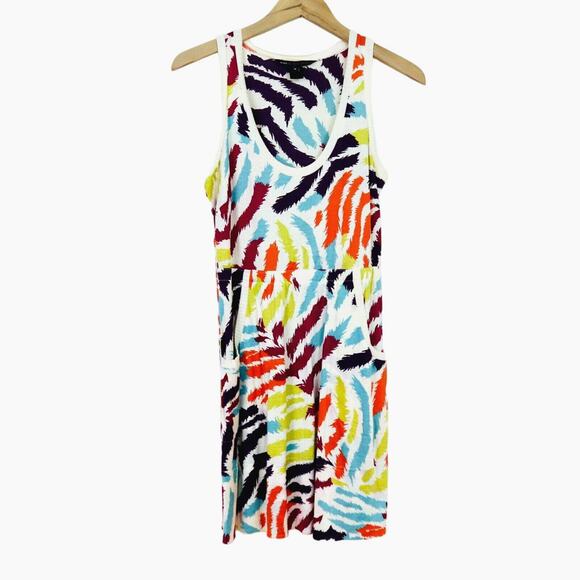 Marc Jacobs Dresses & Skirts - Marc by Marc Jacobs Size M Wild Side Jersey Dress Multi Bisque Cream